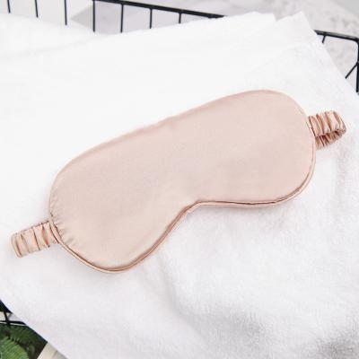 China Anti-wrinkle Night Sleep Personalized Wholesale Silk Satin Eye Mask for sale