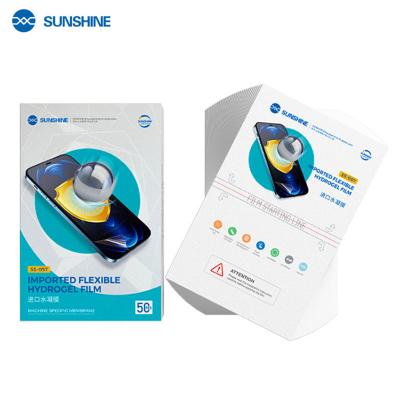 China Mobile Phone Repair 50PCS SS-057 HD Hydrogel Film For Smart Phone Screen Protector Stickers Cost Effective Using For SS-890C Auto Cutting Machine for sale