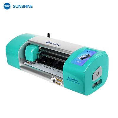 China Accessories Smart Precision Cutting SUN SS-890C Mobile Pro Hydrogel Screen Protector Machine For Front/Back Films Below 12inch Cutting Machine for sale