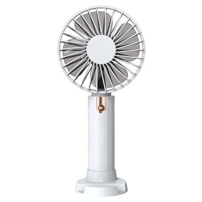 China 2022 Hotel Fan Portable Silent USB Mini Desk Rechargeable Hand Fan for sale