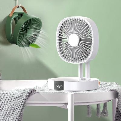 China Hotel Top Selling Mini USB Desktop Fan Rechargeable Portable Camping Ceiling Fan for sale