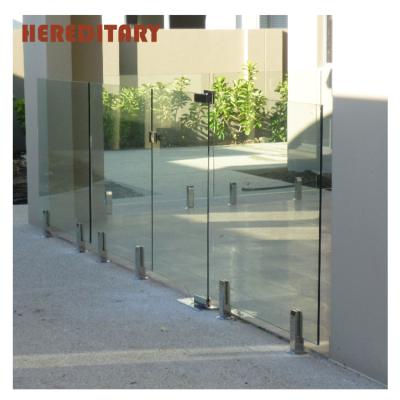 China North America sale contemporary duplex 2205 glass top frameless spigot balustrade glass spigot for sale