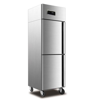 China JINBEST standard upright commercial refrigerator restaurant refrigerator Double-temperature upright-cold 2 door for sale