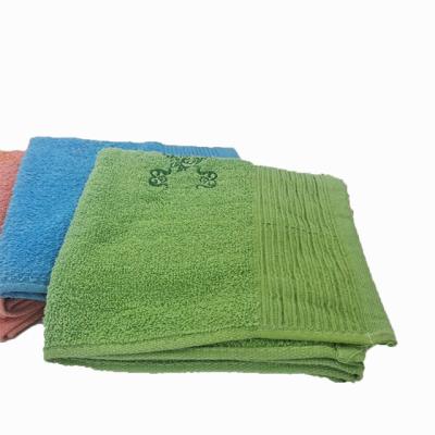 China Factory Spa Beauty Hair Salon Child Safe Whole Satin Printed Cotton Towels for sale