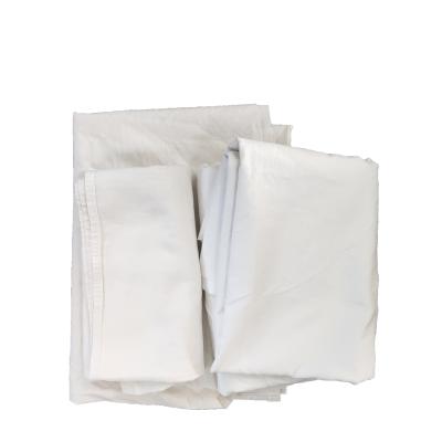 China Strong Capacity Factory Oil Absorption Direct Selling 10 Kg Normal Size Bed Sheet Pure White Cotton Cloths Old for sale