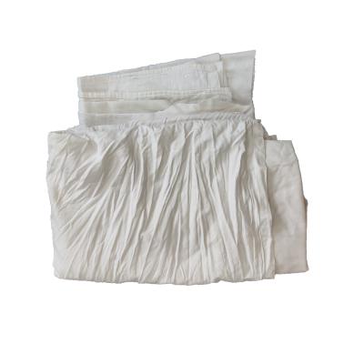 China Oil Absorption Capacity Factory Direct Sale Strong Pure White Bed Sheet Used Cotton Wiping Machine Cloths for sale