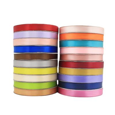 China 1.5cm Polyester Ribbon Viable Gift Box Cake Box Packaging Ribbon Flowers Decorative Ribbon Printed Apparel Viable 100% Polyester for sale