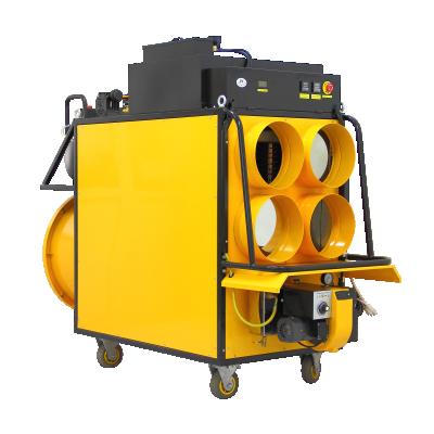 China Construction site shop garage workspaces use 6-8 l/h burn waste oil for heat free waste oil heater for sale