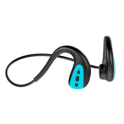 China New Genuine Bone Osteoconductivity Bone Conduction Earphone Wireless Waterproof Handfree Bluetooth Bone Conduction Earphone Support Menory Running Board for sale