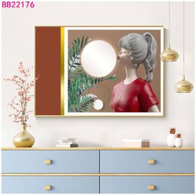 China Fashion Jumbo Size Framed Picture Dining Room Hangs A High Level Picture Designed Painted For Home Decoration for sale