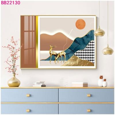 China Fashion Picture Wall Painting Frame Hanging Decoration For Dining Room Jumbo Size for sale