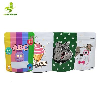 China JIACHENG Moisture Proof Accept Custom Print Stand Packaging Aluminum Foil 4x6 Doypack 30ml 3.5g 1oz Mylar Pouch Bags With Zipper Zipper Lock for sale