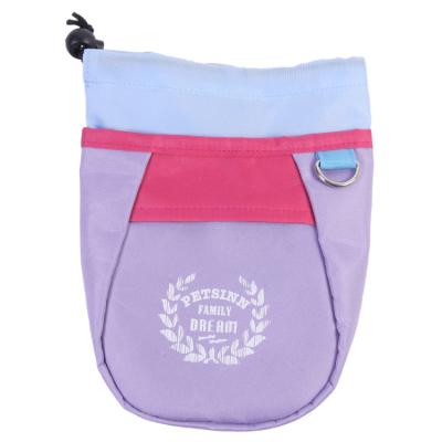 China Breathable Customized Outdoor Dog Treat Holder Pouch Bag Dog Agility Training Pocket With Strong Magnetic Closure for sale