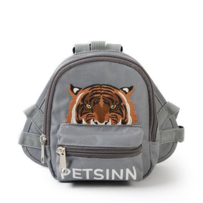 China Excellent Quality Low Price Canvas Embroidery Backpack Dog Backpack Pouch Harness Saddle Viable Hot Selling Puppy Bag for sale