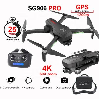 China Drone Quadcopter 4k PRO Dron APEX SG906 Video Remote Control Toy Flight Helicopter 25 Minutes 4K Professional Camera Drone Long Range 4K for sale