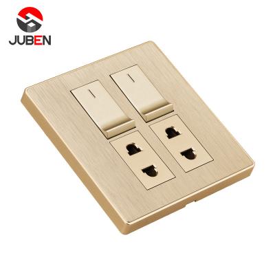 China High End New Design PC Wall Outlet Modern Home Electrical Switches for Hotel Living Room and Home for sale