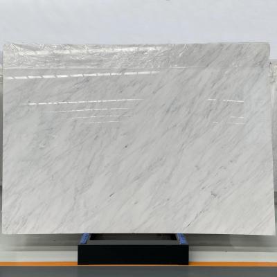 China Modern Premium Quality China Statuario Bianco Natural Marble Pietra Bello White Marble Slabs for sale