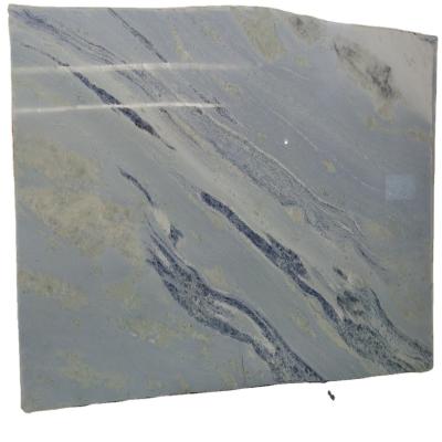 China Hot Sale Traditional Brazil Azul Cielo Blue Marble Azul Mareda Marble For Interior Wall Slab Tile for sale