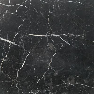 China China Black Asian Laurant Black Marble Cheap Modern St Laurent Marble Slab Tiles Black Aziza Marble Sahara Black Black for sale