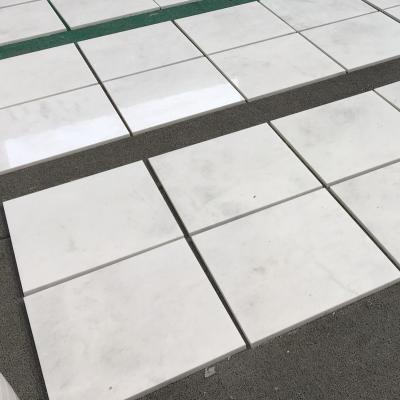 China China Pale White Marble Tiles For Fantasy Natural Ice Floor Modern White Marble Interior Wall for sale