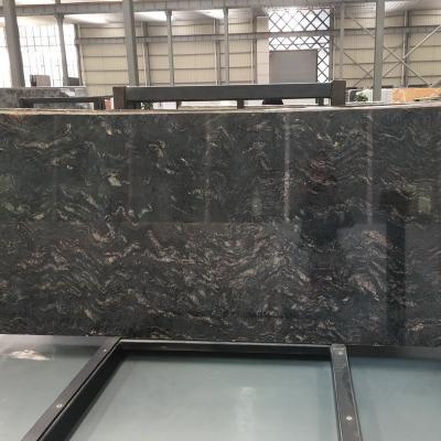 China Sale Modern Premium Quality Natural Stone Black Granite Earth Glitter Granite Slabs for sale