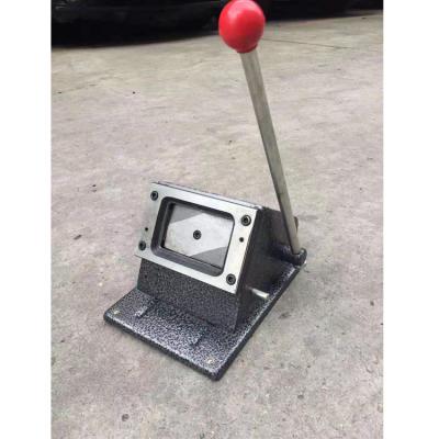 China Plastic Cutter Machine PVC Business Card Cutter PVC Business Card ID Card Cutter Guangzhou Yuhan Manual Business Standard Cut Size 85.6*54mm for sale