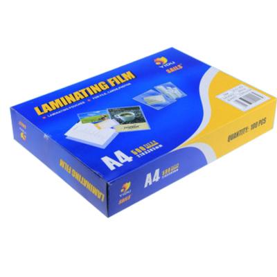 China Guangzhou wholesale yuhan moisture-proof A4 laminating film 250MIC high quality glossy laminating pouch for sale