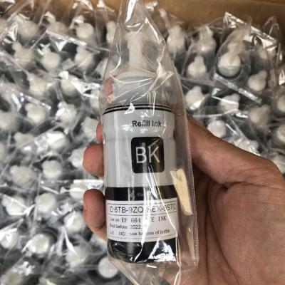 China COMPATIBLE premium dye ink 672/674/664/673 pattern type special refill ink printing color for PE L800/L805/L850/L1300/L1800 inkjet printer for sale