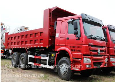 China SINOTRUK HOWO TRUCK 6 * 4 Dump Truck Trailer 10 - 20CBM 31 - 40 TON for sale