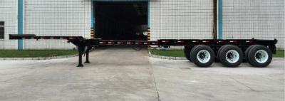 China Wharf Use Type Side Lifter / Loader / Container Self Loading Semi Truck Trailer for sale