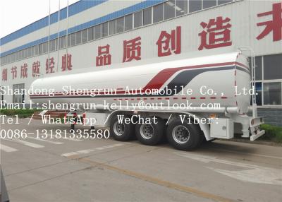 China Blattfeder-/Luftsack-Tankfahrzeug-Trailer mit 45000 Liter-Öltanker, FUWA-/BPW-Achse zu verkaufen