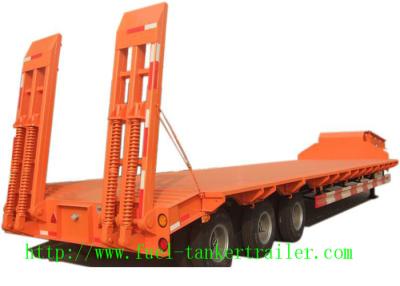 Chine le tri axe de dimensions de 40ft lowbed semi le camion de remorque et la haute de lit de camion remorque semi à vendre