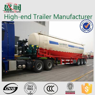 Chine SHENGRUN 70 Ton Bulk Cement Powder Transport Semi Trailer With FUWA Axle à vendre