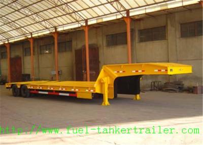 China OEM 3 - axle 	Low Bed Semi Trailer equipment for Transport excavator for sale