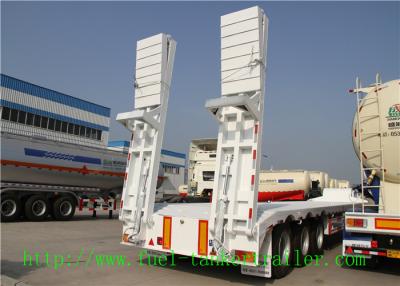 China 3 Axle Bulk Cement Trailer With 58000 Liters Capacity Tank / Dual Line Braking System for sale