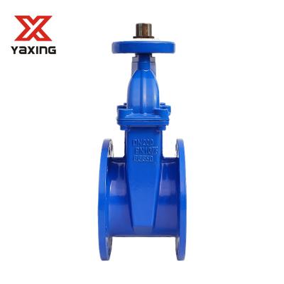 China DIN3352 F4 Seat General Resilient Gate Valve With Top Bracket For Actuator With Universal Drilling for sale