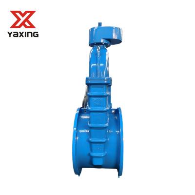 China General Iron GGG50 DIN3352 F4 Ductile High Quality Resilient Seated Spur Gear Gate Valve for sale