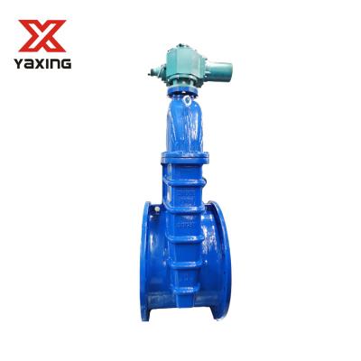 China BS5163 General Resilient Seated Gate Valve With Electric Actuator for sale