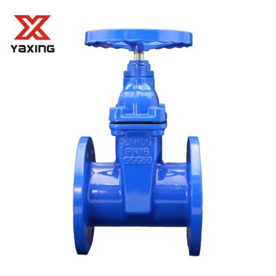 China BS5163 NRS General Resilient Seated Type Gate Valve Manual Slide Iron Flange Ductile Type Gland Gate Valve for sale