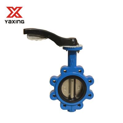 China General High Quality Ductile Type Butterfly Valve Cast Iron Hook Type Butterfly Valve for sale