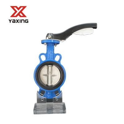 China General Customization High Quality Express Handle Manual Wafer Butterfly Valve With Handle for sale