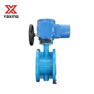 China General High Quality Butterfly Valve Flange Butterfly Valve With Electric Actuator for sale