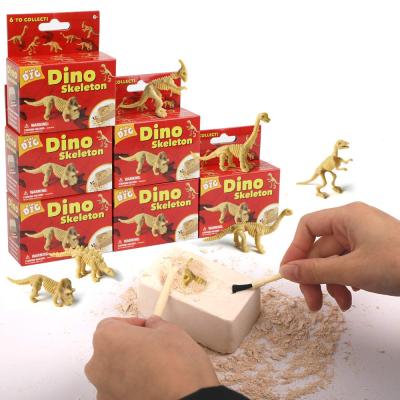 China Cheap EASY DIG dig kit brick with dinosaur skeleton inside BQ059 for sale