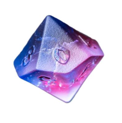 China DND 4 dragons and wooden dungeons sets and custom polyhedral side polyhedral crystal stone logo gemstone dies sets for sale