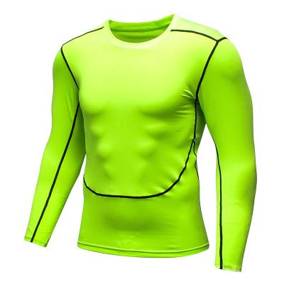 China Breathable cheap deporte de ropa winter autumn sudadera fitness bodybuilding exercise gym jogger wear tops long sleeve mens sports t shirts for sale