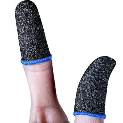 China Touch Buttons Finger Sleeve Anti-sweat Fingertips Smartphone Touch Screen Finger Tips Moving Game Rocker Sleeve for pubg gamerock accessories for sale