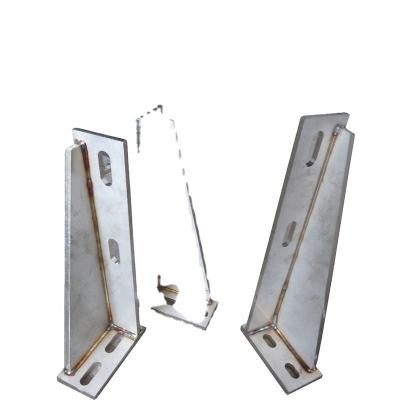 China Aluminum OEM Custom Mounting Brackets for end Electronic Hardware Sheet Metal Processing for sale