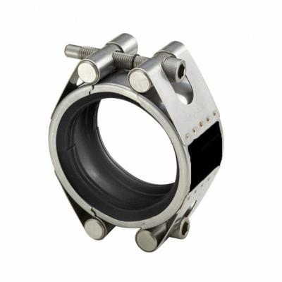 China 100% Inspection Small Pipe Clamp OEM High Pressure Stainless Steel Metal Saddle Clamps for sale