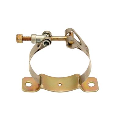 China Customized Process Welding Steel and Stainless Steel Hose Clamps with Fast Lead Time for sale