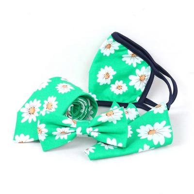 China Men's Skinny Cotton Printed Ties With 2021 Fashion Summer Color Masp for sale